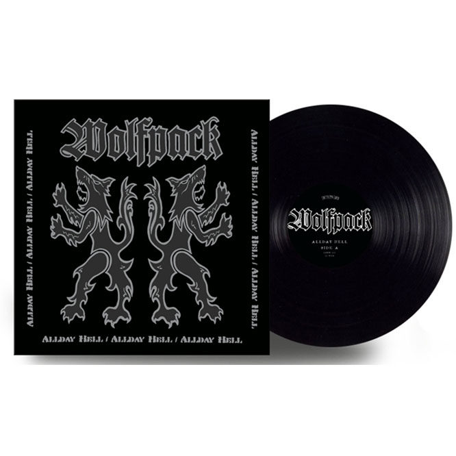 Lord212 Wolfpack - Allday Hell Black Vinyl LP