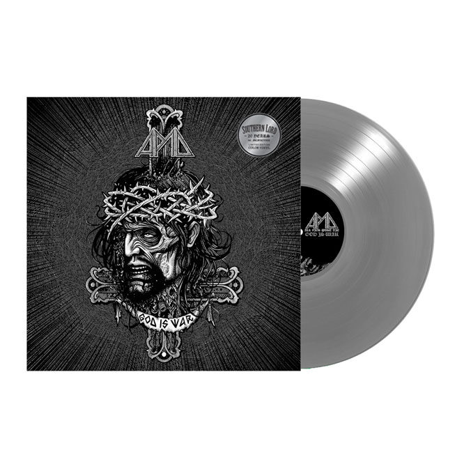 Lord130 All Pigs Must Die - God Is War silver vinyl