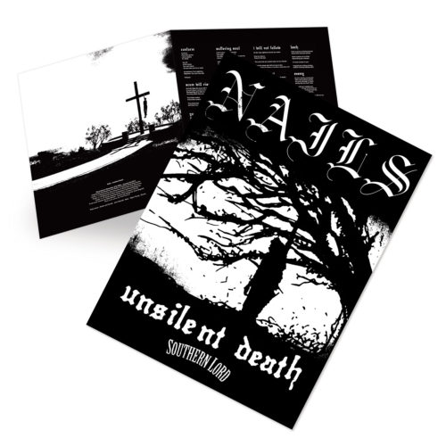Nails - Unsilent Death (10th Anniversary Edition) GateFold Poster