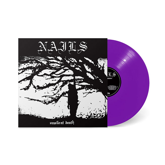 LORD127 NAILS - Unsilent Death 10th year anniversary purple vinyl