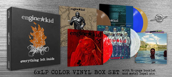 LORD288 - Engine Kid "Everything Left Inside" 6xLP color vinyl box set