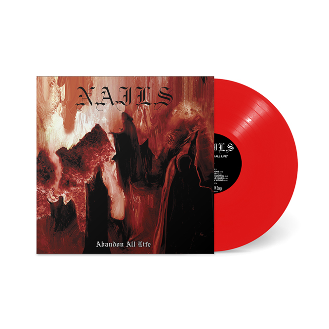 LORD172 Nails - Abandon All Life LP Red Vinyl