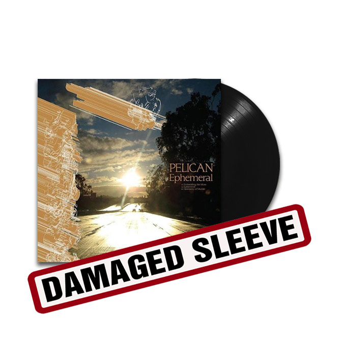 PELICAN - Ephemeral - Black Vinyl LP Damaged Sleeve