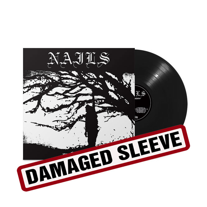 Nails - Unsilent Death (10th Anniversary Edition) LP blackdamaged-sleeve