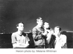Heroin band photo by Melanie Whitman