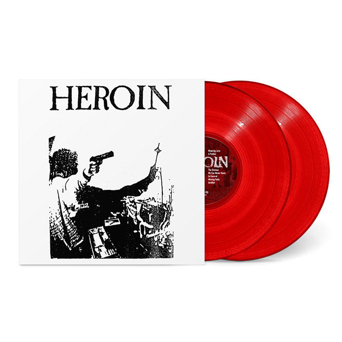 LORD302 HEROIN - Discography 2xLP Transparent Red Vinyl