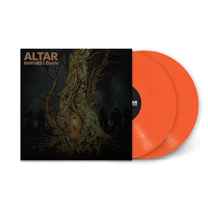 Sunn O))) & Boris - Altar Orange Vinyl