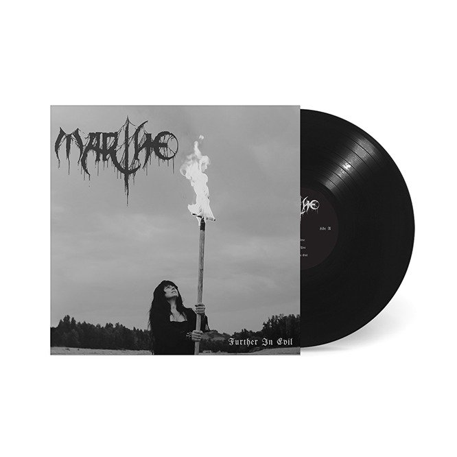 LORD305 MARTHE - Further In Evil on Raven Black Vinyl