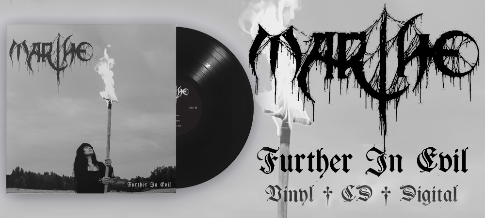 Marthe - Further in Evil black vinyl available