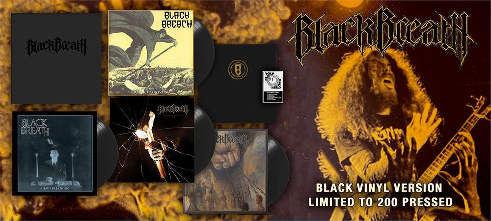 LORD303 BLACK BREATH - black vinyl box set!