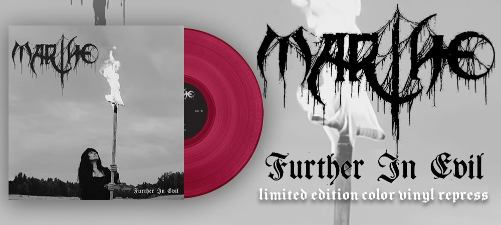 Marthe - Further in Evil on Blood of Kings vinyl available