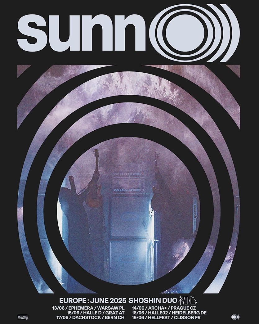 SUNN O))) June 2025 tour announcement