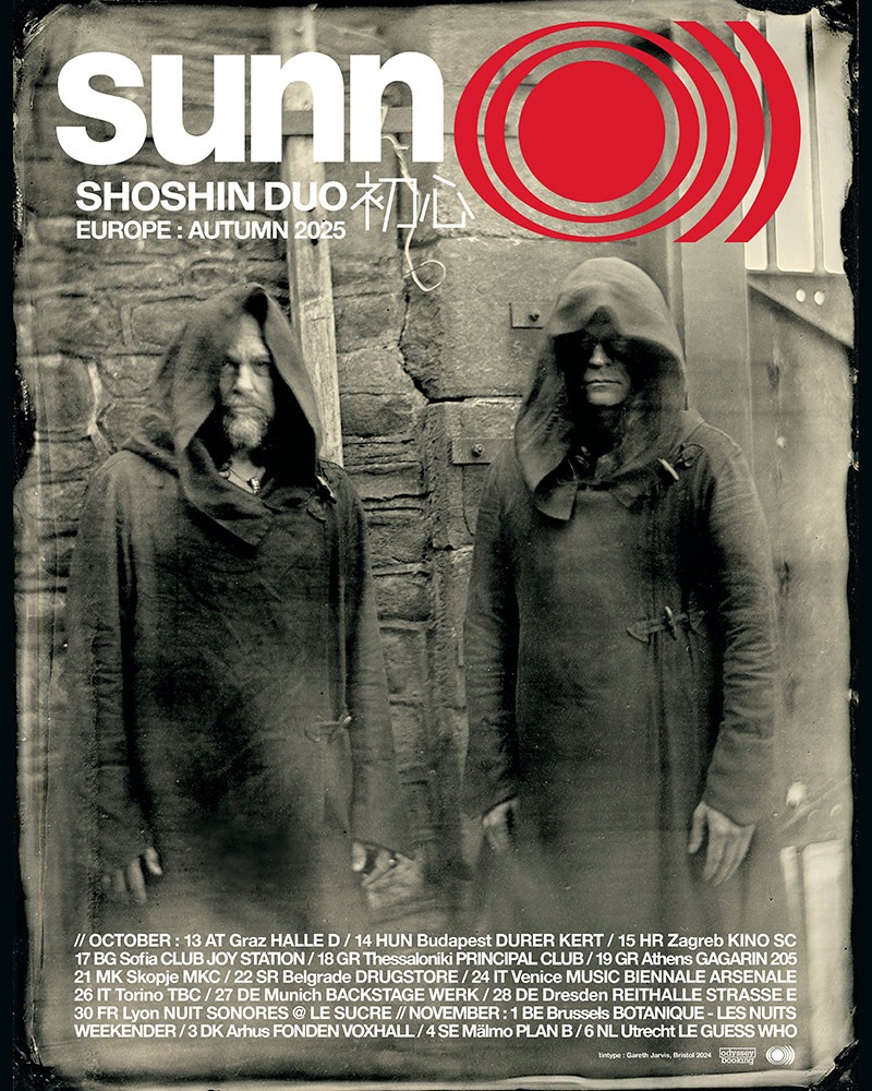SUNN O))) Autumn 2025 Europe Tour