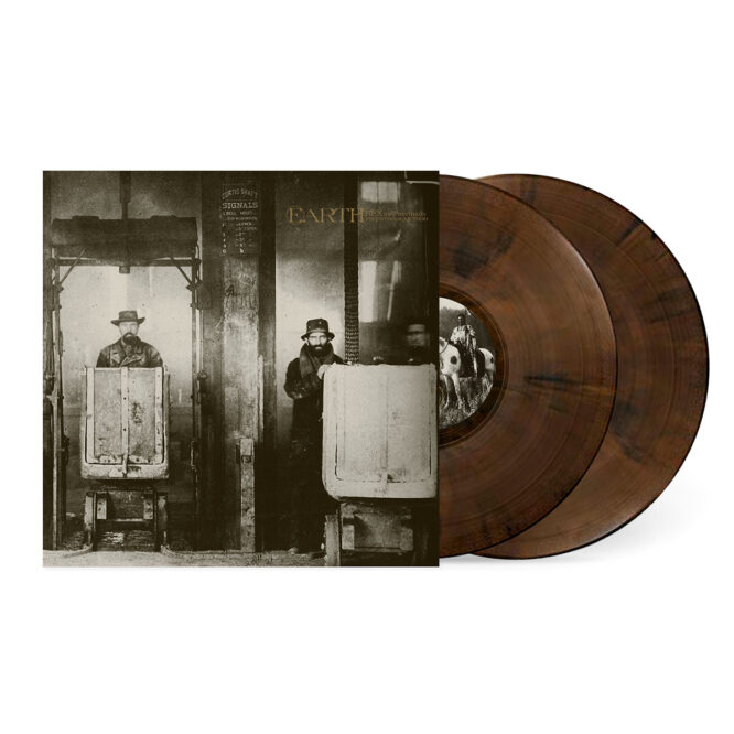 SUNN48 EARTH - Hex 2xLP Dark brown & black smoke Vinyl
